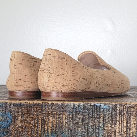 Veronica Beard Griffin Flats Natural Cork 6 - Picture 7 of 12